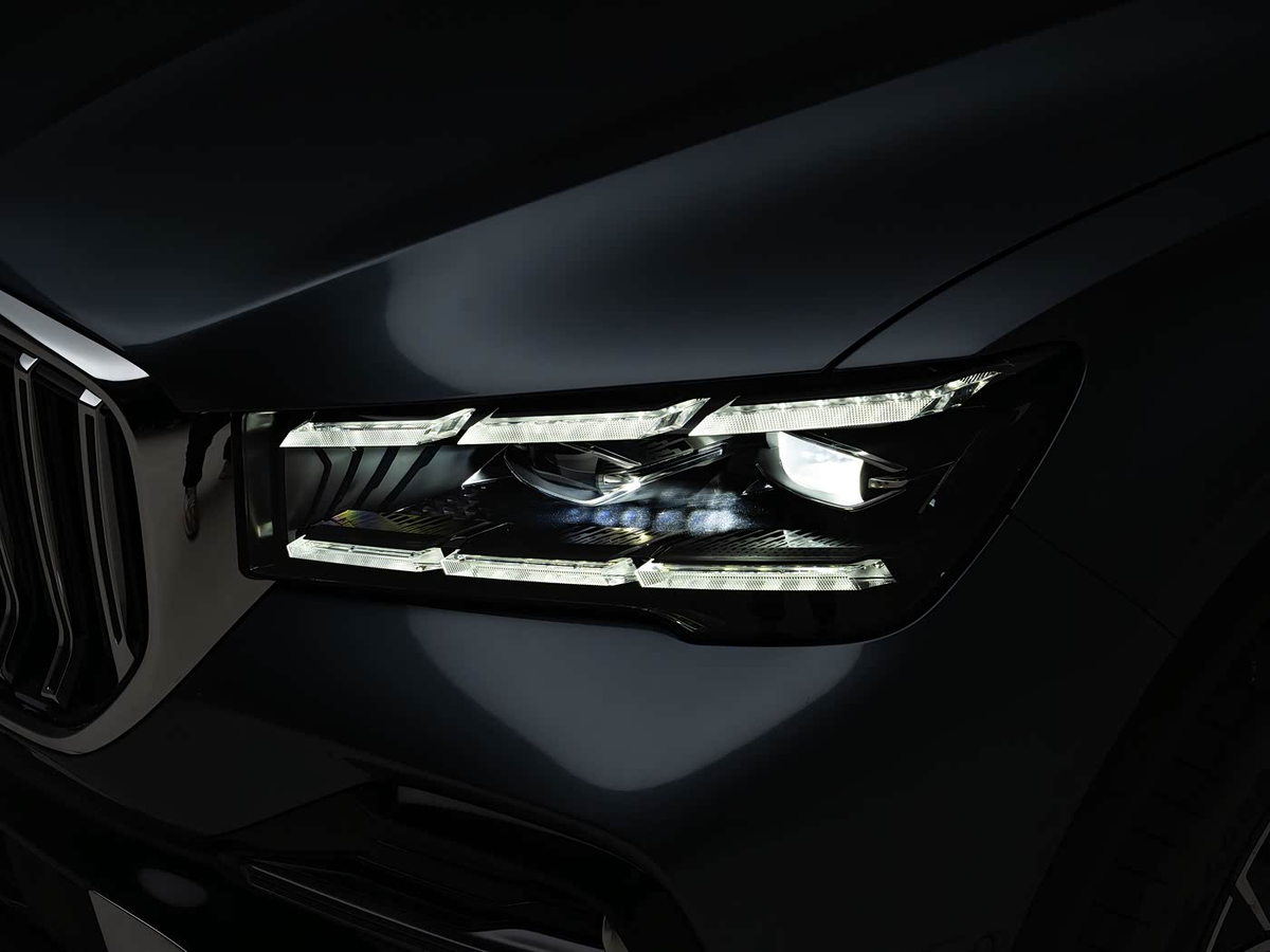 Передняя светодиодная оптика Geely Monjaro