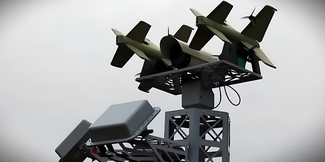 Дрон-перехватчик с вышкой РЛС на пикапе: правда о том, почему у этого дрона нет канала связи, делающего его невидимым для любых глушилок