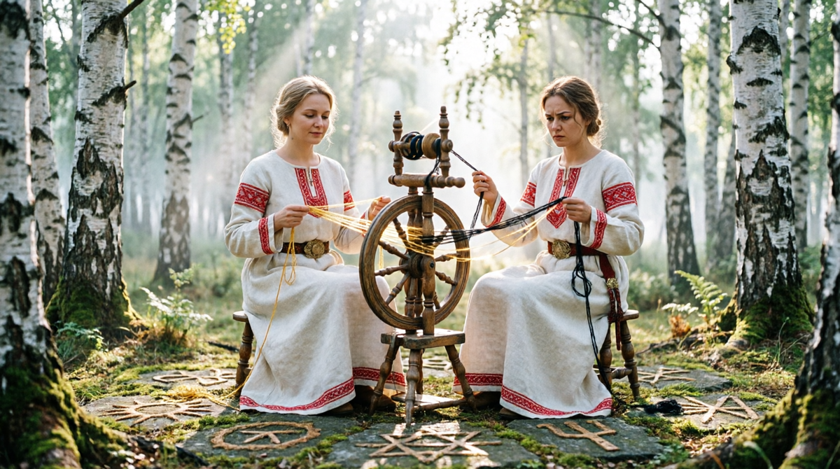 Две сестрицы - Доли и Недоля