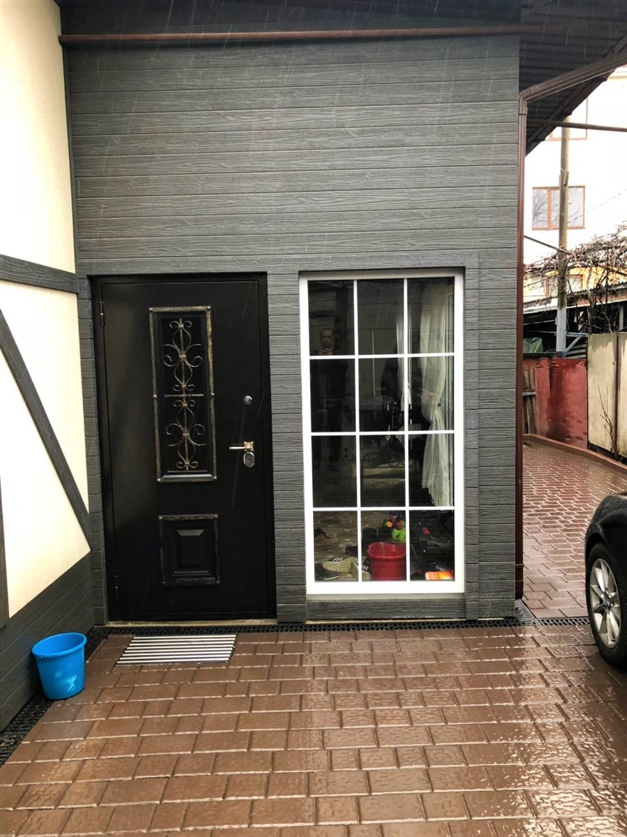 Фасадная панель РосПлита под брус (г.Ростов-на-Дону)