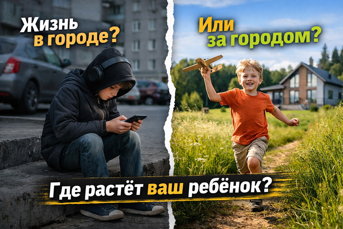 Почему дети за городом становятся другими