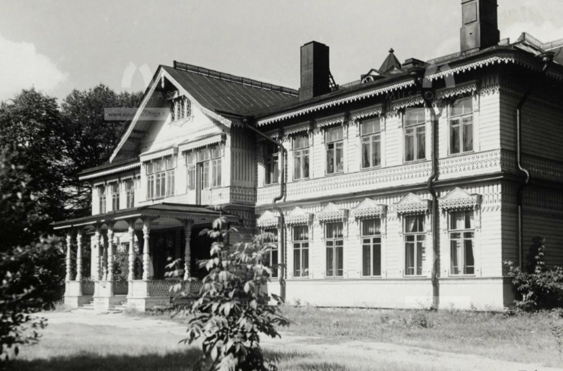 Дача Захарова, фото 1930-х голов. Фото с сайта https://terijoki.spb.ru