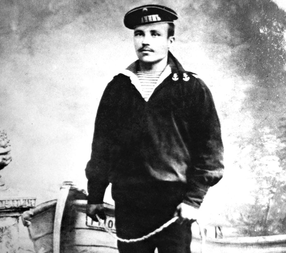    Баталёр Алексей Новиков. 1900 год.