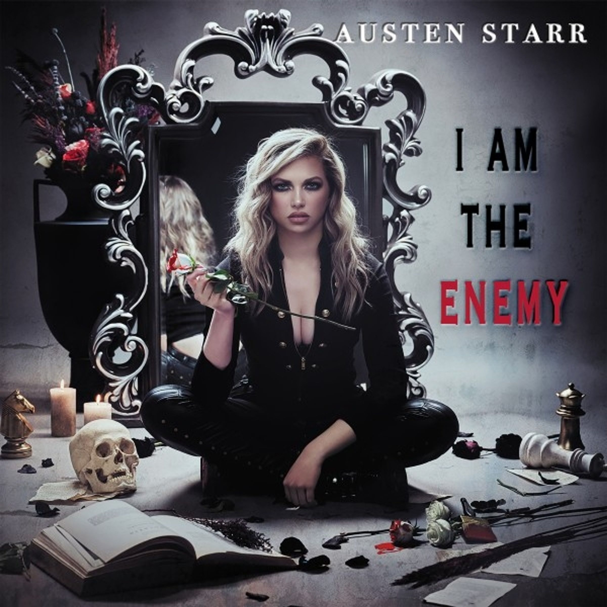 Лицевая сторона альбома I Am the Enemy. Фото из открытых источников в Интернете 