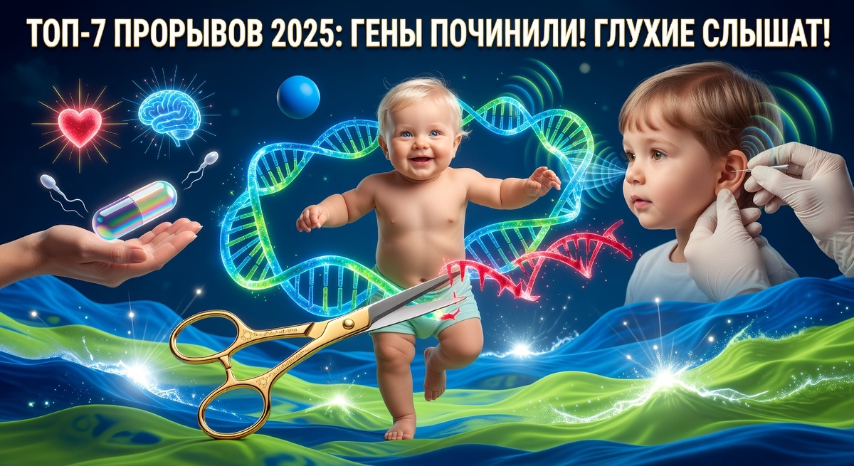 От генной инженерии до нейросетей: 7 медицинских прорывов, которые навсегда изменят наше будущее