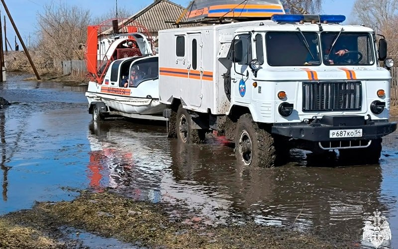 20 домов и более 300 участков подтоплены в Новосибирской области