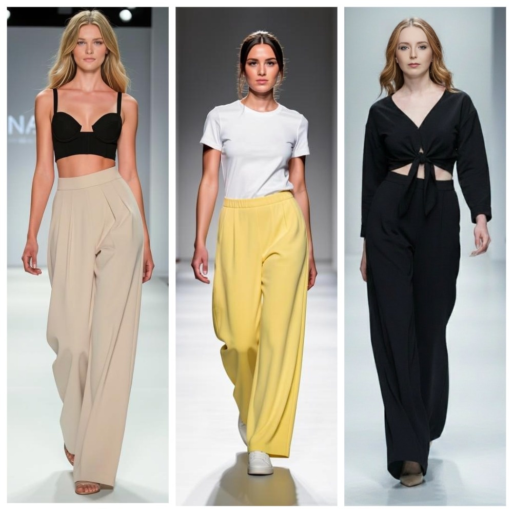 Брюки-палаццо 