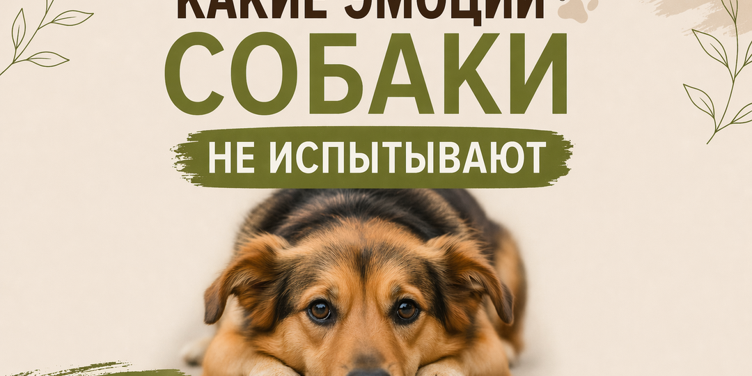 Какие эмоции собаки не испытывают