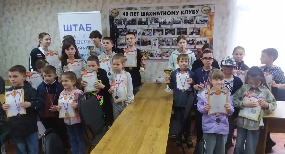 Гуковские ребята показали хорошие результаты на Гран-при по быстрым шахматам