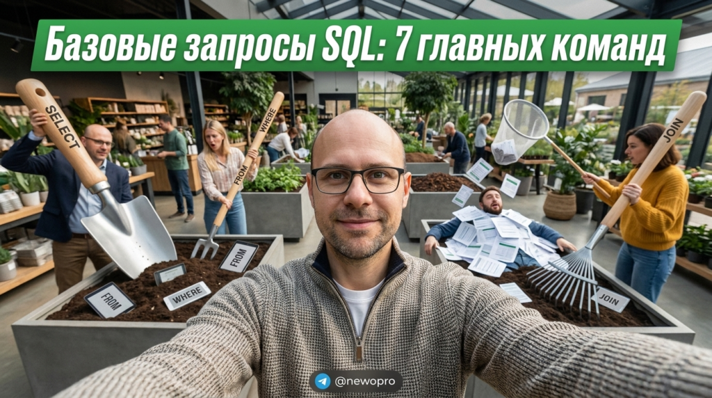    Основные команды SQL для эффективного поиска и работы с данными NEWO