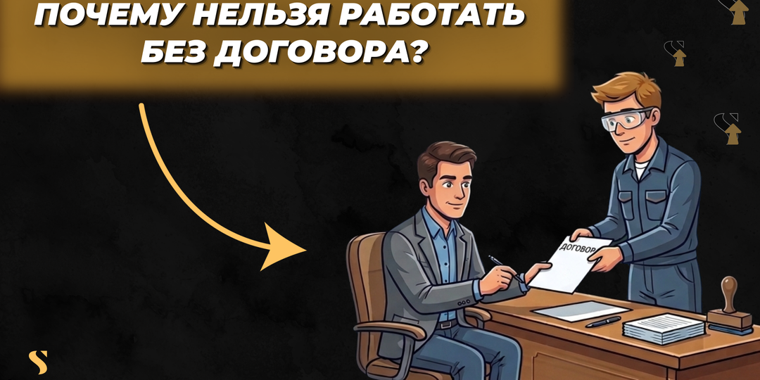 Почему нельзя работать без договора?