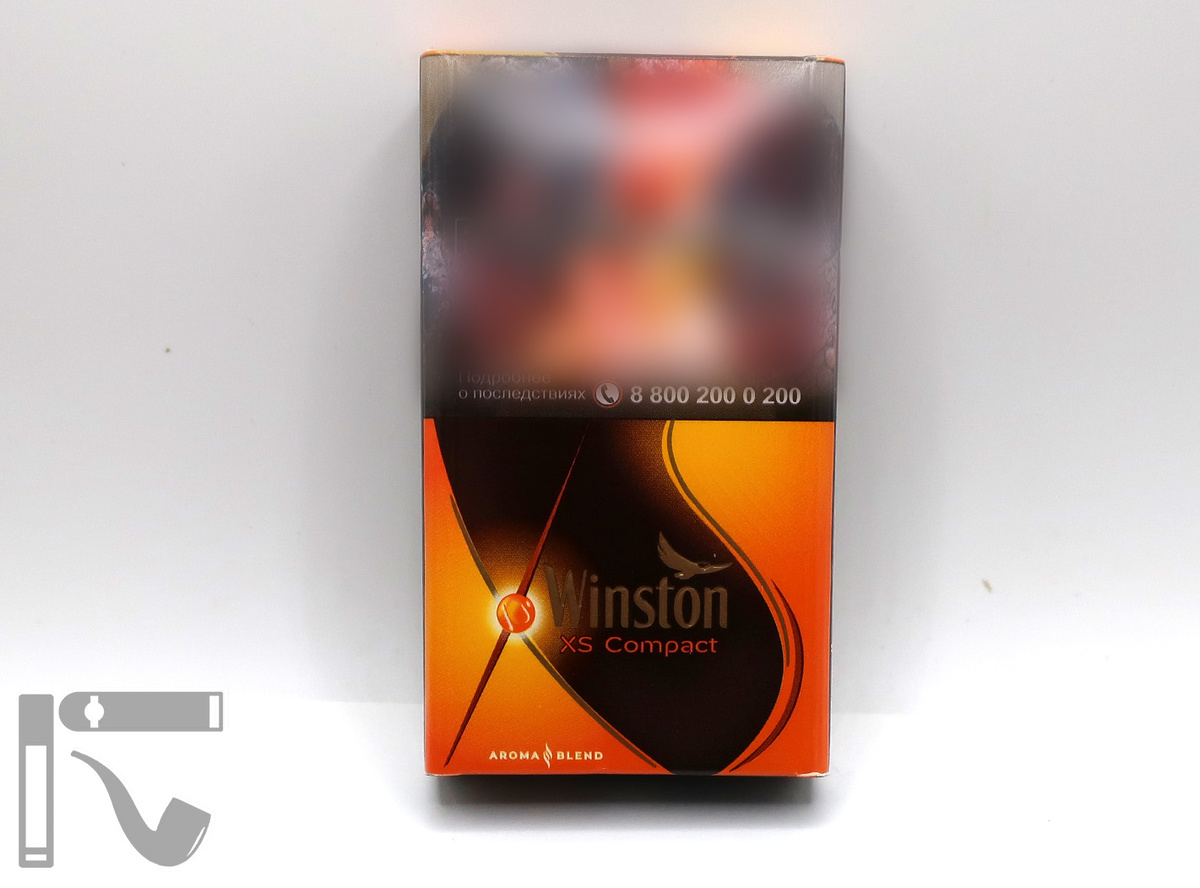 Дубль на сигареты Winston XS Costa. Фото:©канал "Уголок Курильщика"