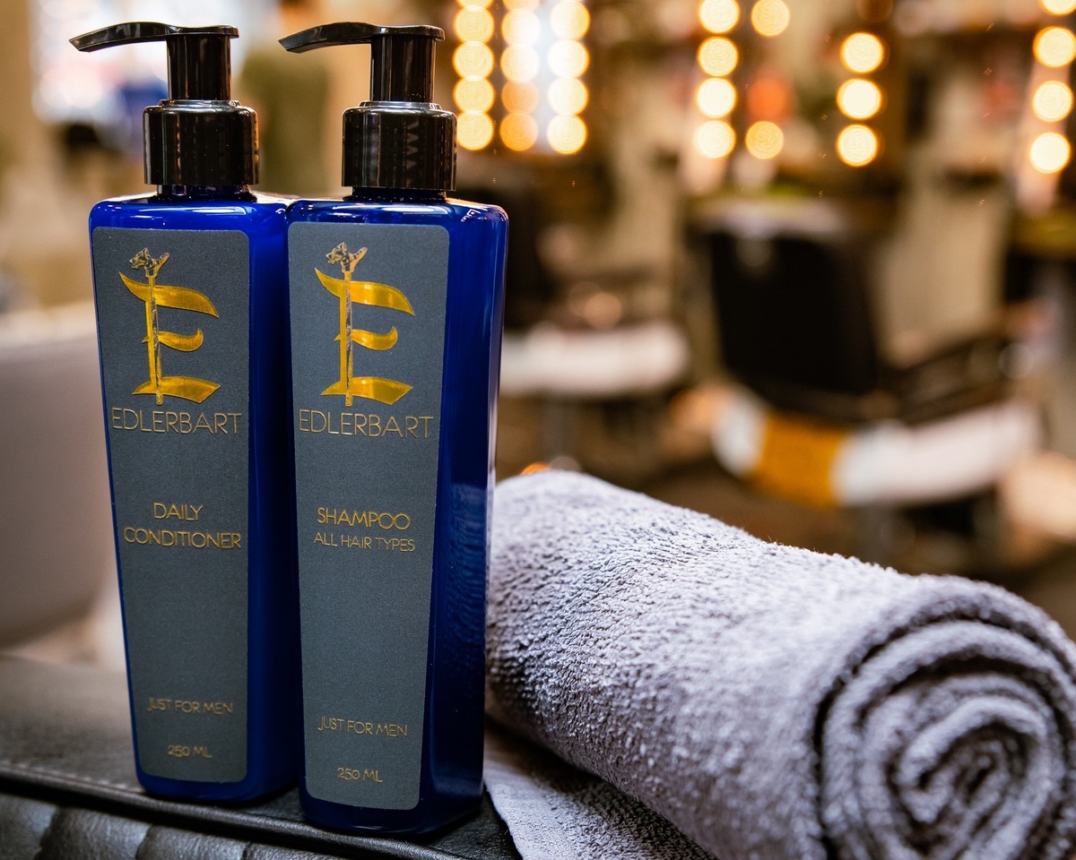 Профессиональный мужской шампунь и бальзам-кондиционер