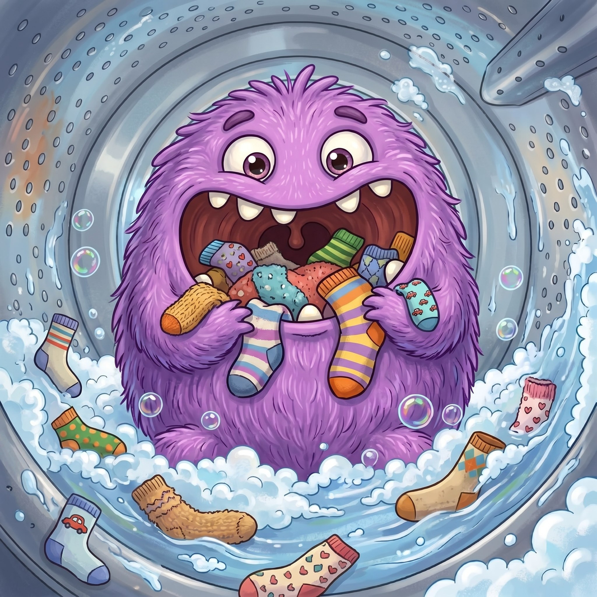 Тайна пропавшего носка раскрыта... 