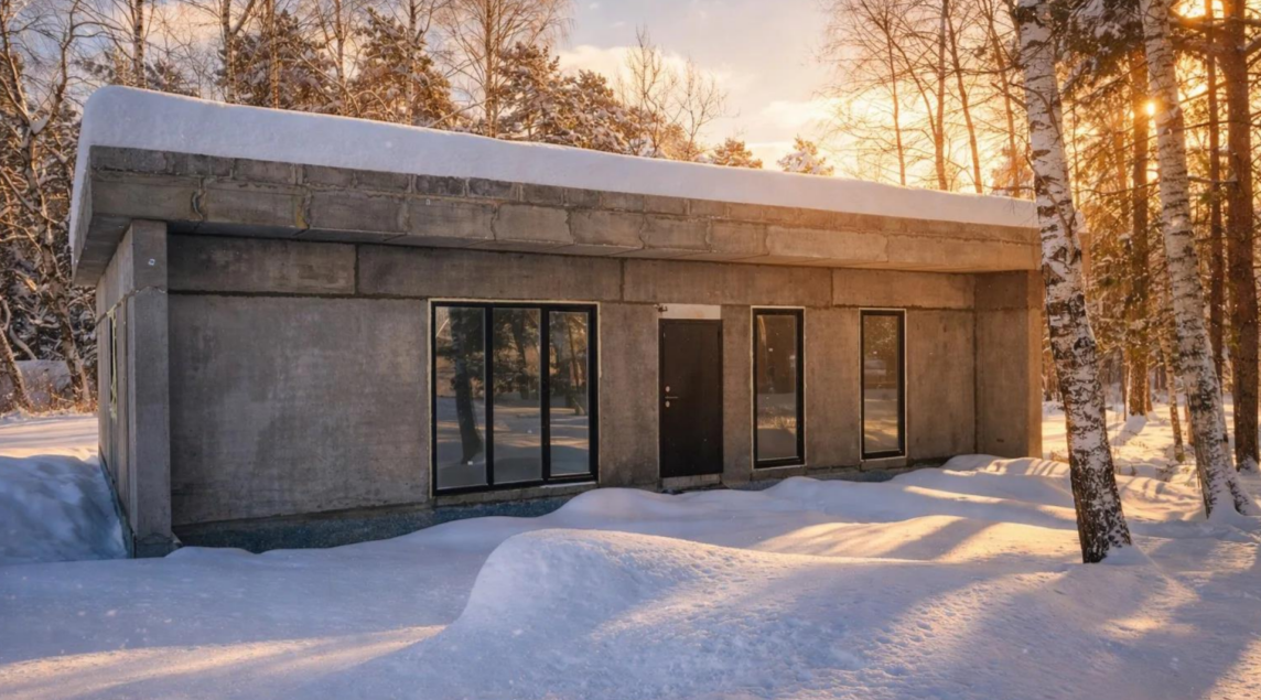 Домокомплект с плоской кровлей от завода "Интелстрой" для партнеров