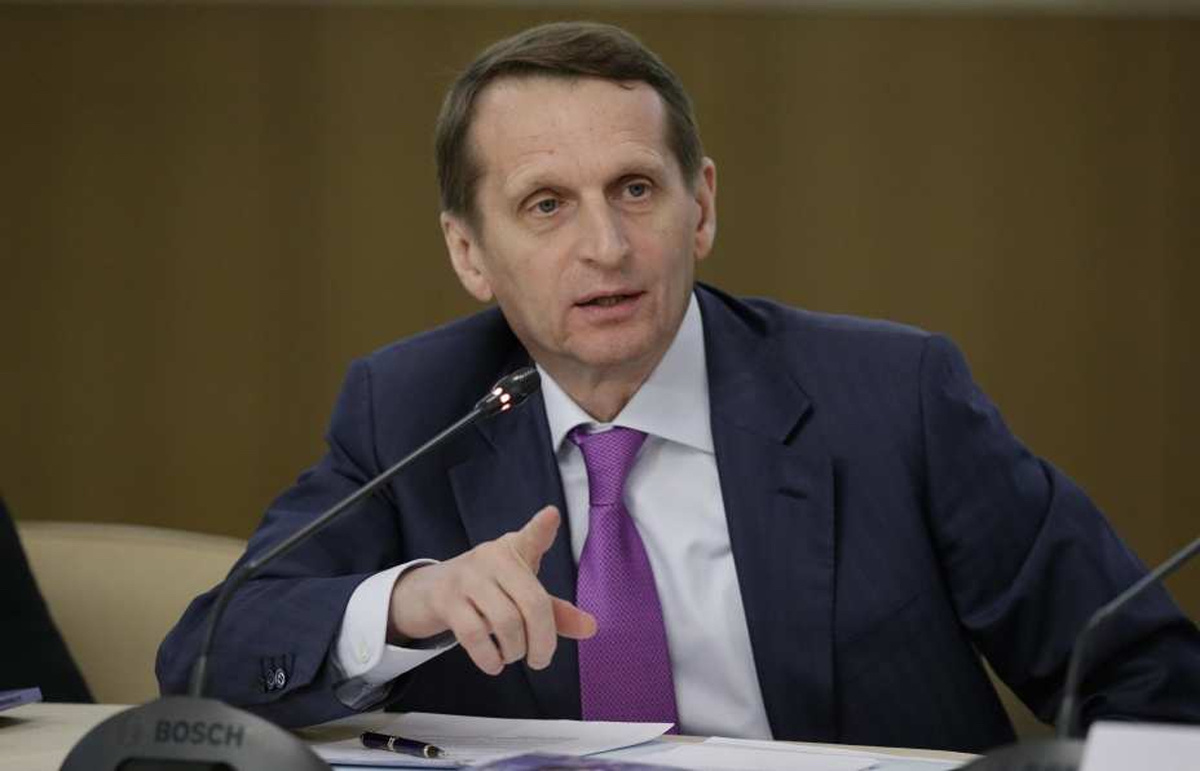 Нарышкин о планах смены власти в России