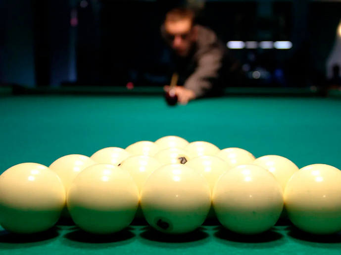 Начальная расстановка шаров