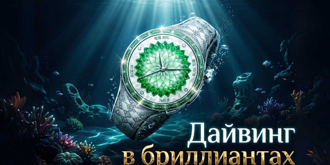 Huawei выпускает версию Watch Ultimate с бриллиантами и алмазной огранкой корпуса