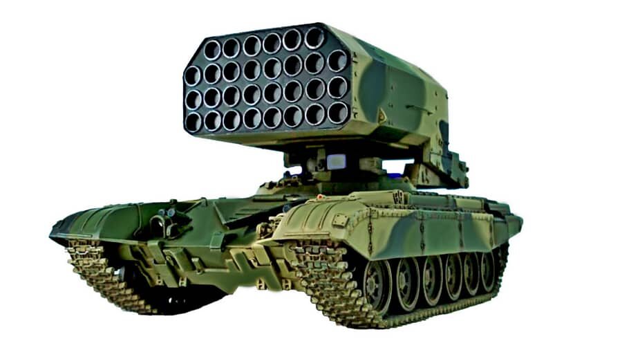 Тяжёлая огнемётная система ТОС-1 "Буратино"