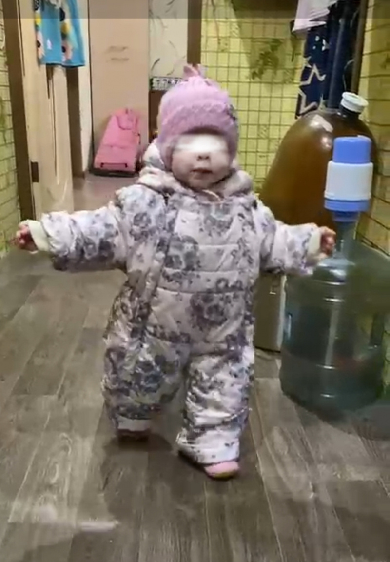    Первый день рождения отметила девочка, которую избила мать в Петрозаводскеиз семейного архива Любы