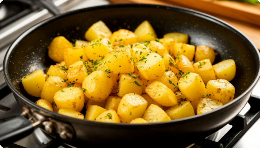 Что добавить в жареную картошку, чтобы она исчезала со сковороды за секунды?