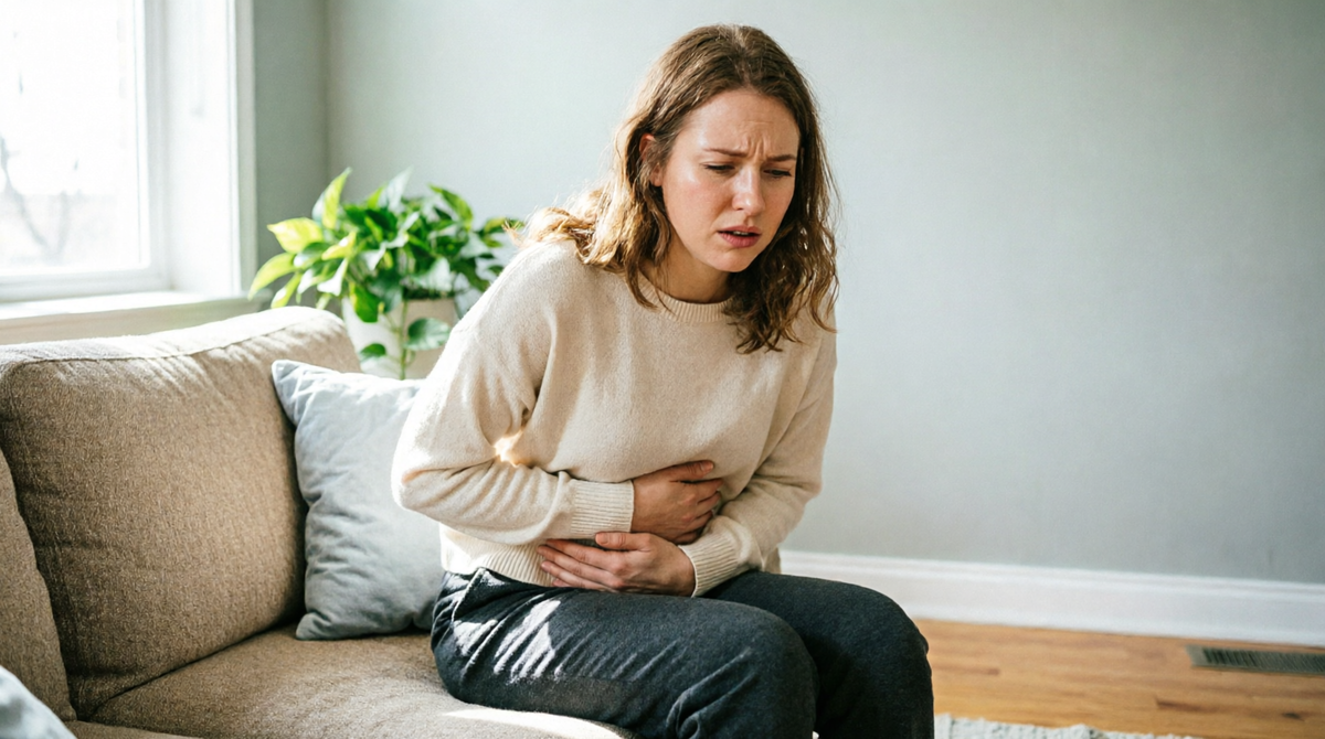 Боли в животе могут быть вызваны разными причинами