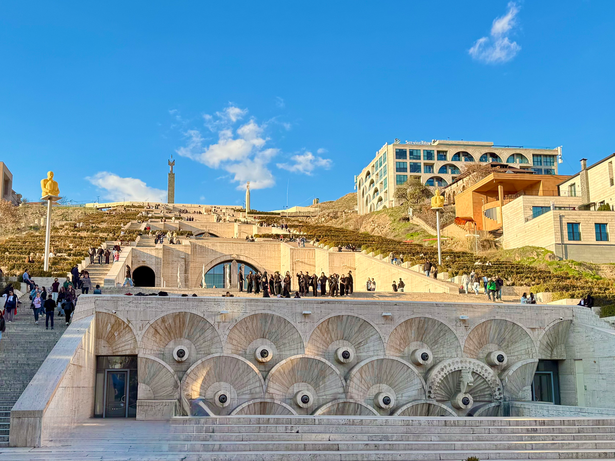 Каскад в Ереване 