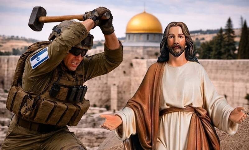 Разбить Христа: в Израиле назвали позорным поступок своего солдата с кувалдой