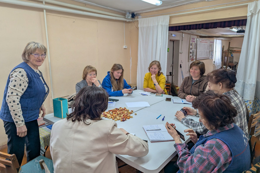 Мастерская по медиации в Кузьмовырском ДК. Ведущая – Адель Еникеева