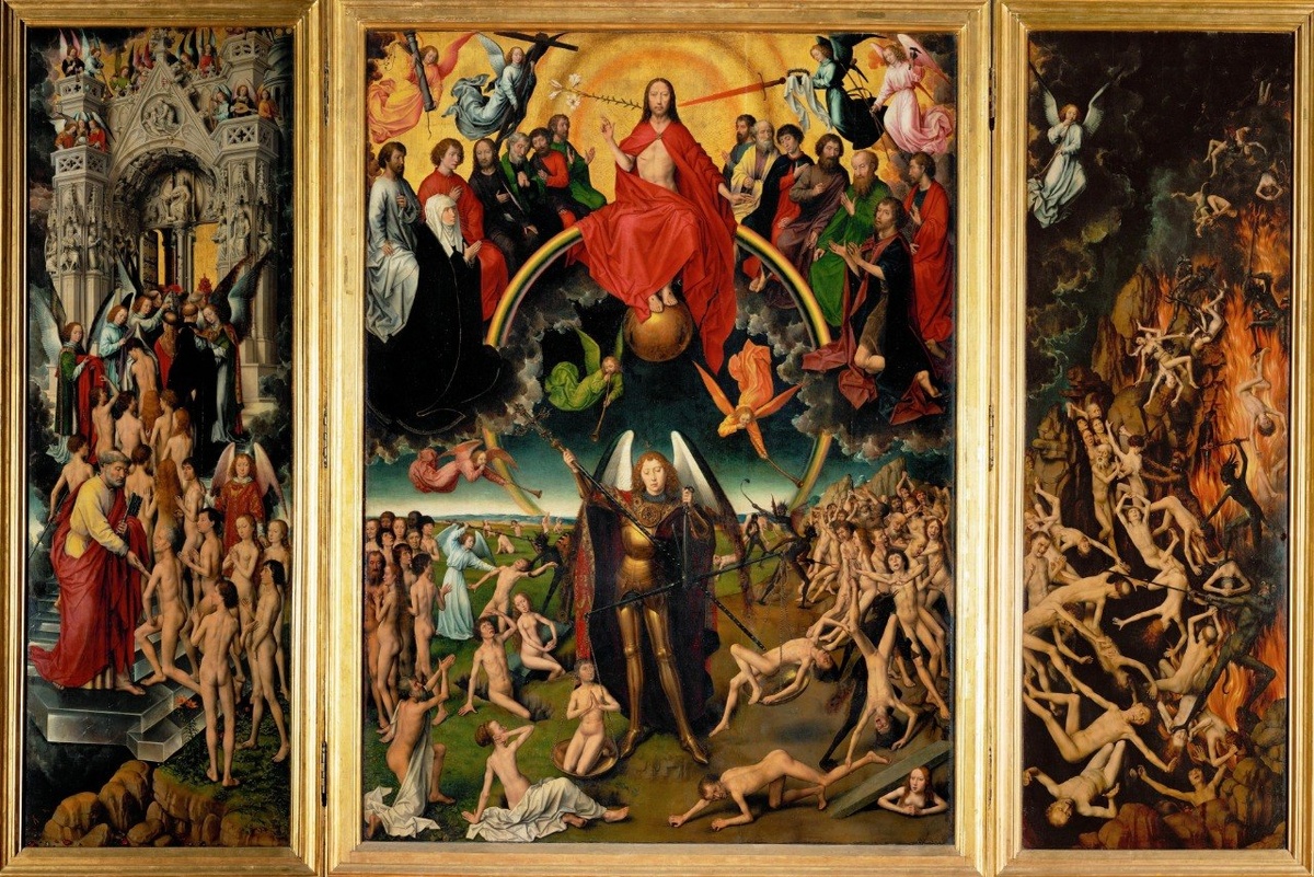 «Страшный суд» (ок. 1461–1473) — триптих Ганса Мемлинга