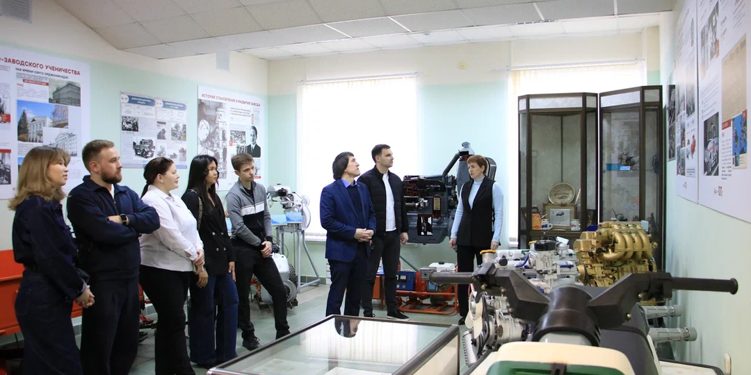 Молодые учёные Межвузовского кампуса и ЕНОЦ посетили производство ОДК-УМПО
