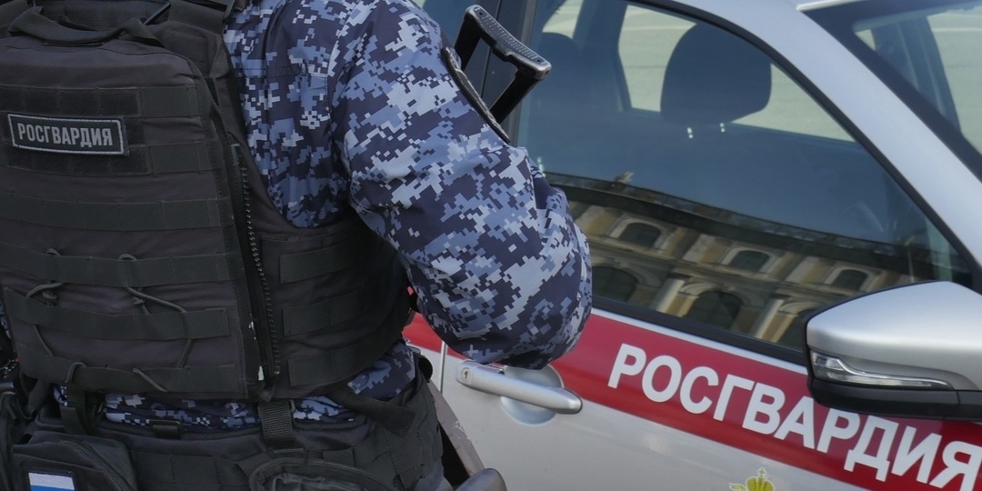 В центре Петербурга сотрудники Росгвардии задержали правонарушителей, один из которых выстрелил в мужчину из пускового устройства