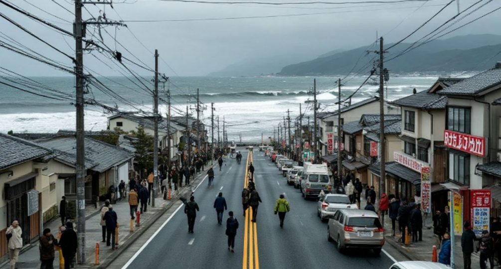 Мощное землетрясение в Японии: объявлена угроза цунами, миллионы эвакуируются, а ученые предупреждают о новых толчках