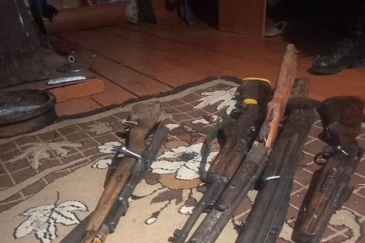 У жителя Сут-Хольского района Тувы изъято пять единиц огнестрельного оружия