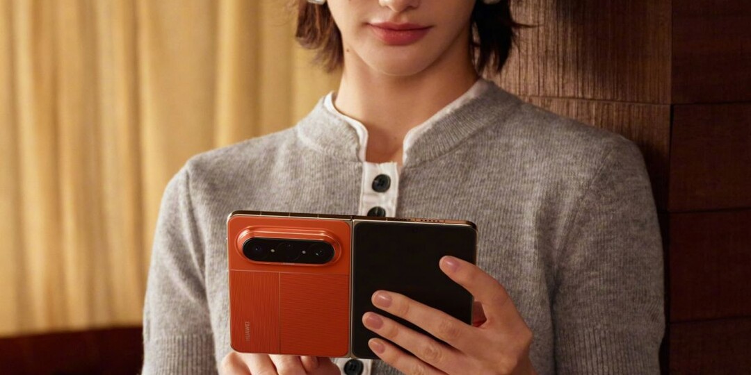 HUAWEI представила «широкую» раскладушку Pura X Max