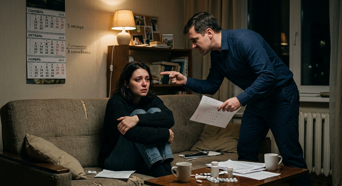 Муж три месяца убеждал меня, что я схожу с ума