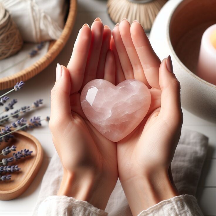 Розовый кварц 