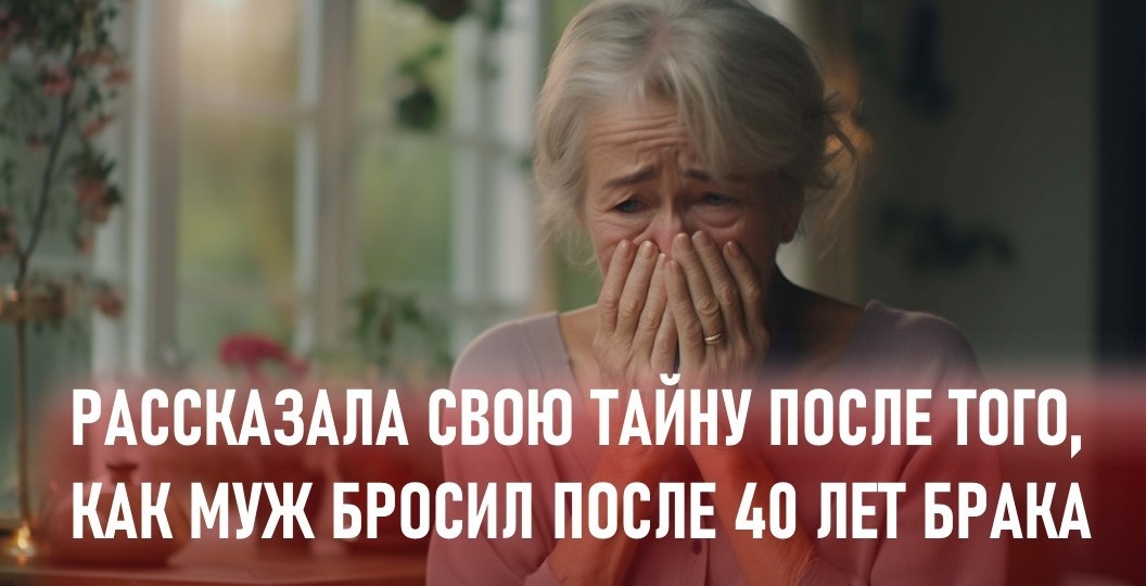 - Ухожу к другой. – После 40 лет брака? Тогда расскажу свою тайну, о которой молчала всю жизнь