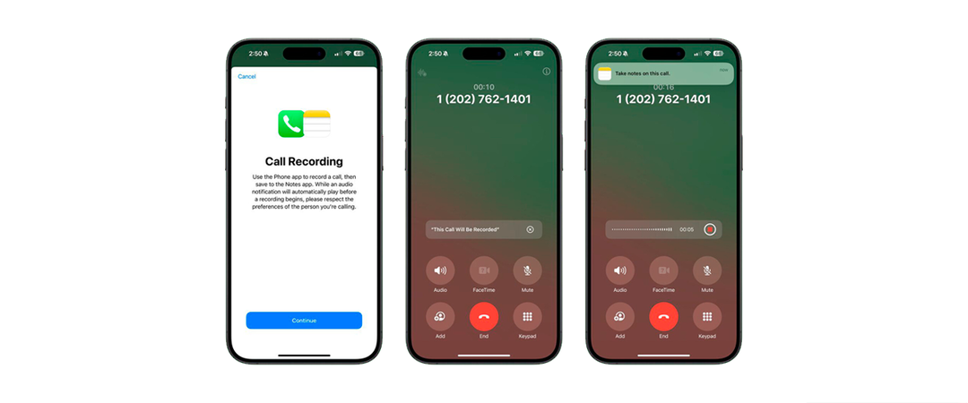 Скрытая запись звонков в iPhone