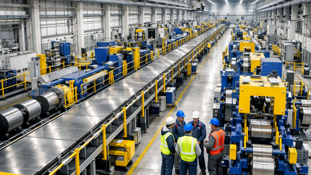 Система отопления производственного цеха