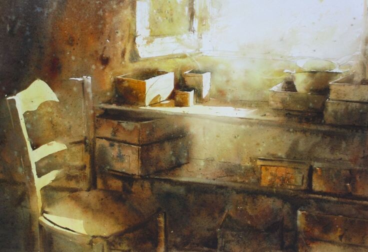 Все репродукции акварелей Давида Шована взяты с официального сайта художника для илюстрации статьи