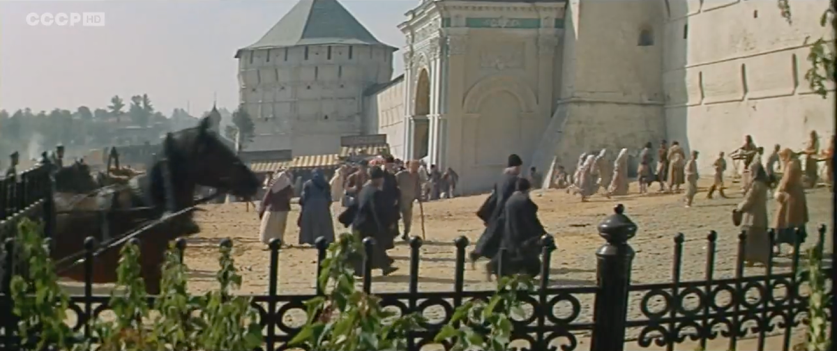 Съёмки фильма "Братья Карамазовы" 1968 года в Троице-Сергиевой лавре