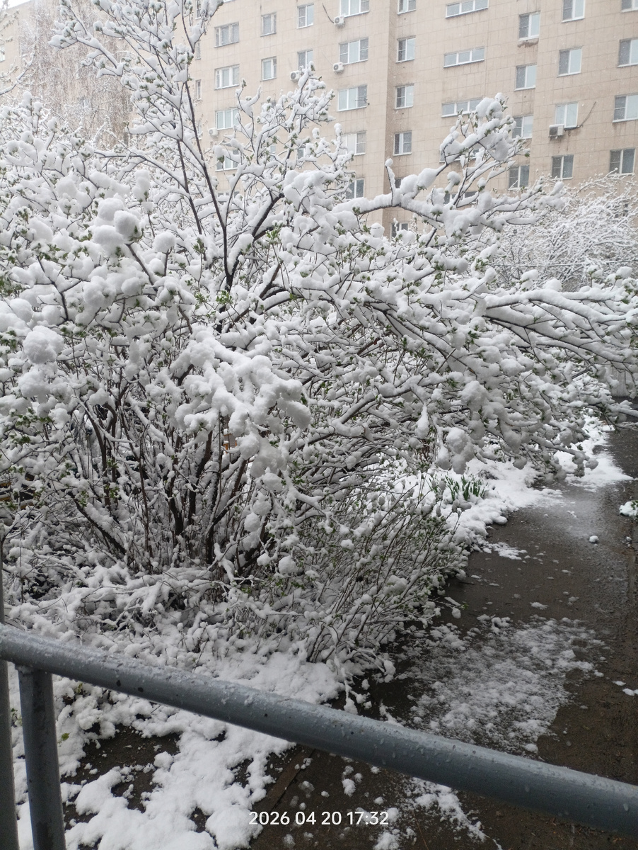 вот такой вечер 20 апреля!