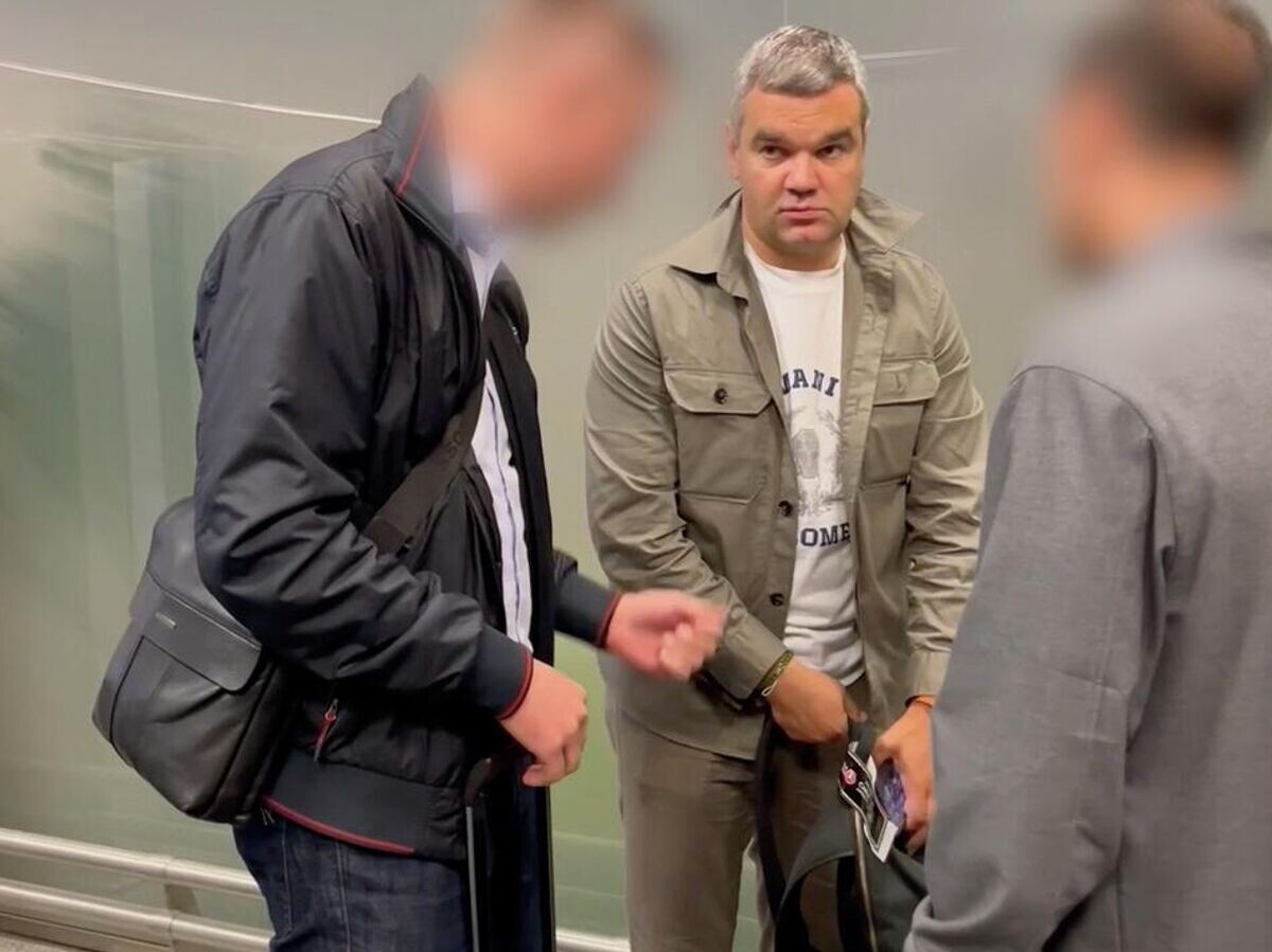    Бывший советник главы РЖД Алексей Тайчер, обвиняемый в мошенничестве | © ЦОС ФСБ России