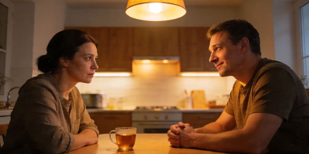 Муж сказал: «Раз зарабатываешь меньше — делай больше по дому». Я восемь лет тянула этот дом в одиночку и молчала. Но в тот вечер промолчать