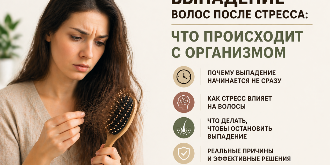 Выпадение волос после стресса: что происходит с организмом