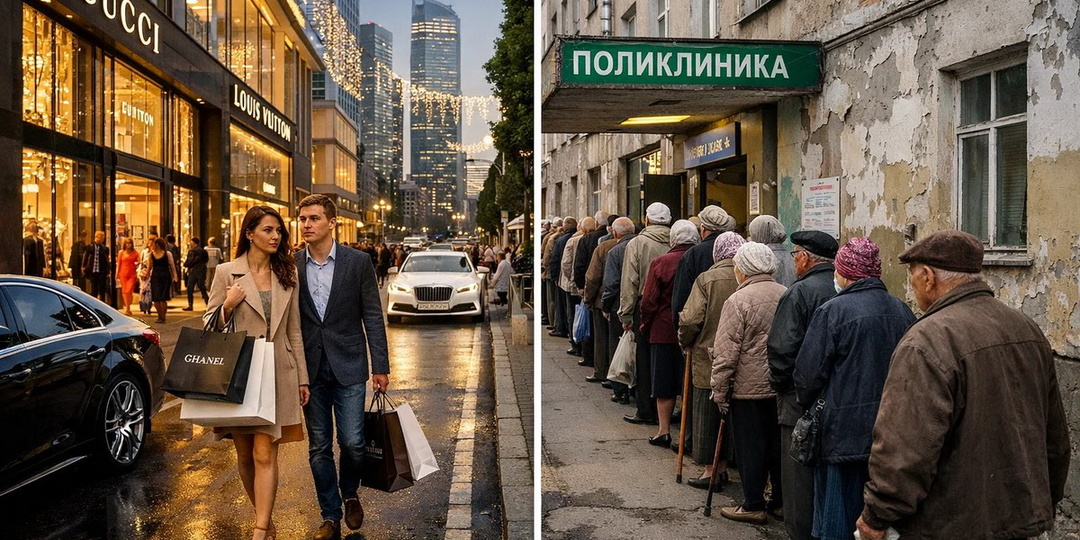 1% россиян владеет 60% богатств. Разрыв между богатыми и бедными бьет рекорды. «Не надо считать народ за дураков»