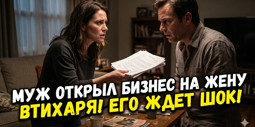 Муж втихаря открыл фирму на моё имя, не зная, что главным аудитором работает мой дядя