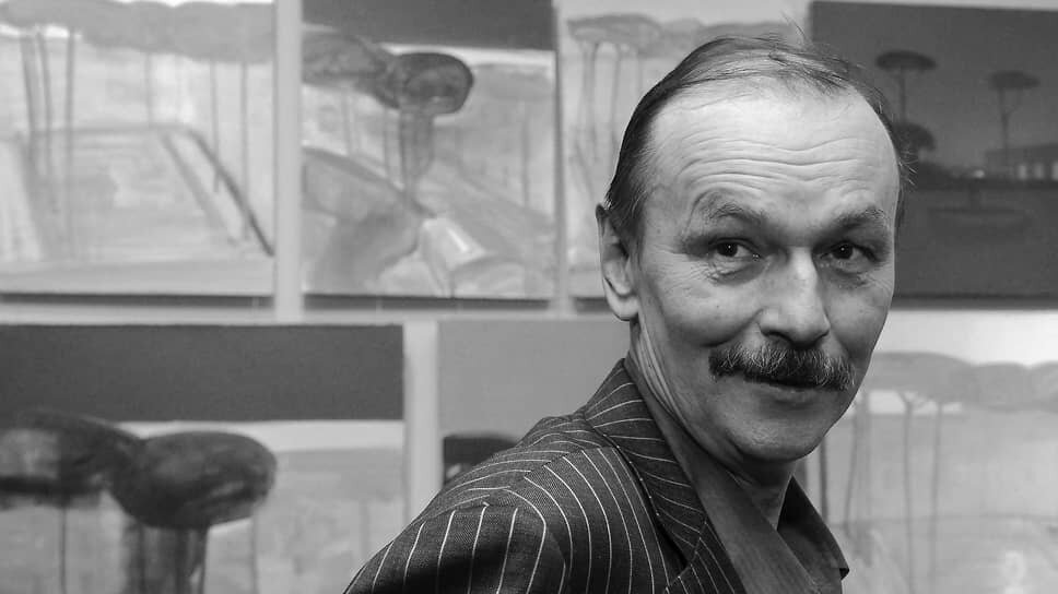 Художник Владимир Шинкарев.📷Фото: Александр Коряков / Коммерсантъ