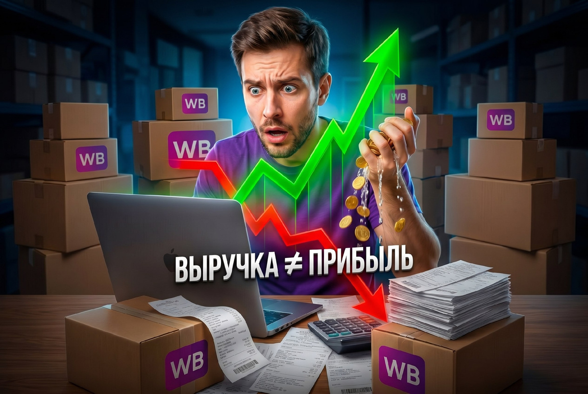 67% селлеров считают выручку прибылью. Спойлер: это не так.